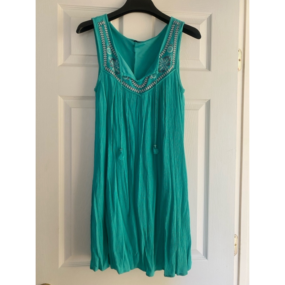 Women's As U Wish Dress, Size S, Turquoise